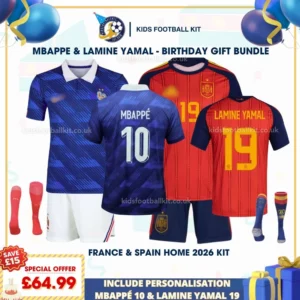 France Home & Spain Home 2026 - MBAPPE 10 & LAMINE YAMAL 19 -r