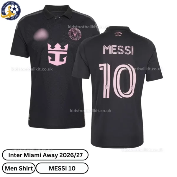 Inter Miami Away Men Shirt 26_27-over view-MESSI 10