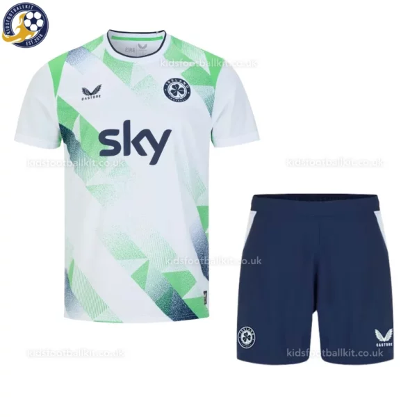 Ireland Away Kids Football Kit 2026-front view
