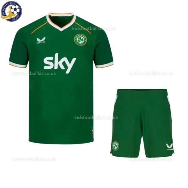 Ireland Home Kids Football Kit 2026-front view