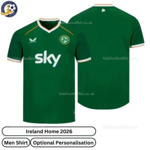 Ireland Home Men Football Shirt 2026-over view