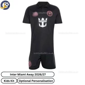 KFK_Inter Miami Away Kids Kit 26_27-front view