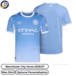 Manchester City Home Men Football Shirt 2026_27-over view