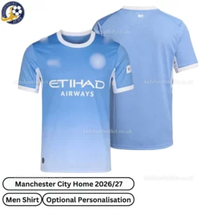 Manchester City Home Men Football Shirt 2026_27-over view