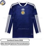 Scotland World Cup Men Shirt 2026-front view-long sleeve