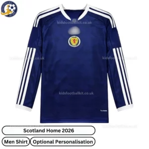 Scotland World Cup Men Shirt 2026-front view-long sleeve