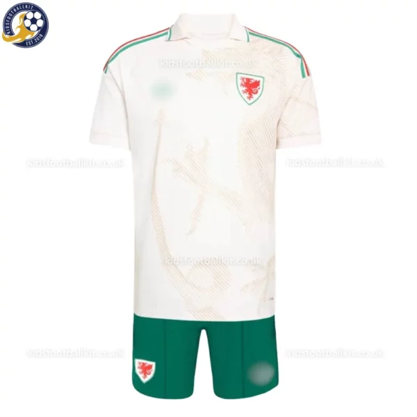 Wales Away Kids Kit 2026-front view