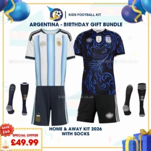 Argentina Home and Away 2026 with socks