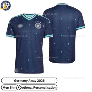Germany Away Men Shirt 2026-over view