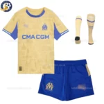 Marseille Fourth Kids Kit 25_26-front view with socks