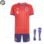 Scotland Away Kids Kit 2026-front view-McTOMINAY 4 with socks