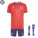 Scotland Away Kids Kit 2026-front view with socks