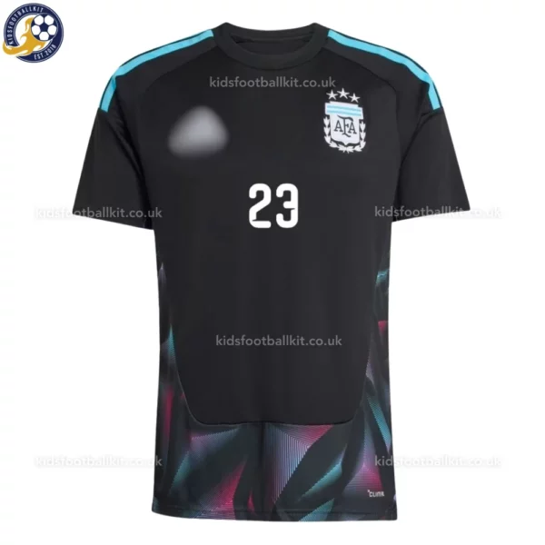 Argentina Goalkeeper Men and Kids Kit 2026-front view-E. MARTINEZ 23