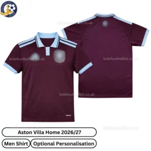 Aston Villa Home Men Shirt 26_27-over view