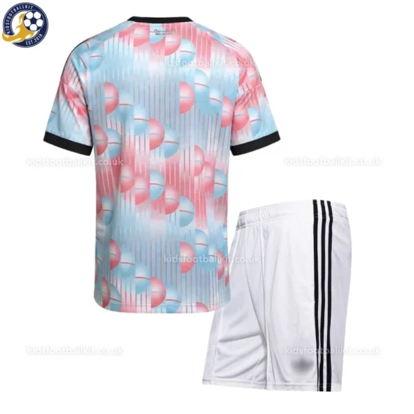 Belgium away kids kit 2026-back view