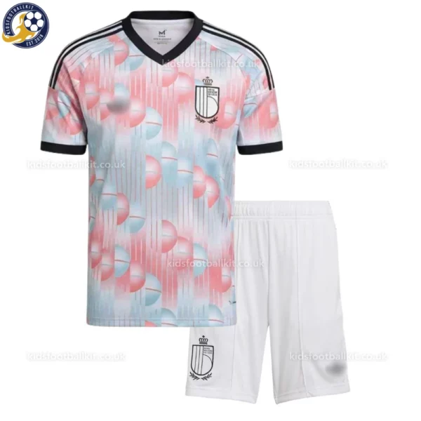 Belgium away kids kit 2026-front view