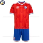 Chile World Cup Home Kids Kit 2026-front view