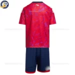 Costa Rica World Cup Home Kids Kit 2026-back view