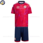 Costa Rica World Cup Home Kids Kit 2026-front view