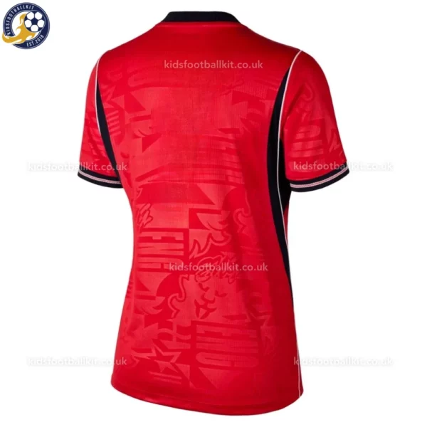 England Away World Cup 2026 Women Football Shirt-back view
