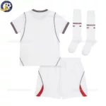 England Home World Cup 2026 Kids Football Kit -back view with socks