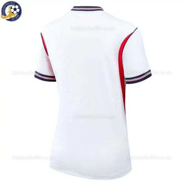 England Home World Cup 2026 Women Football Shirt-back view