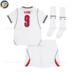 England KANE 9 Home World Cup 2026 Kids Football Kit -back view with socks