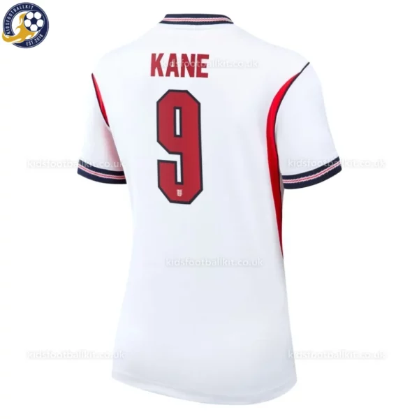 England KANE 9 Home World Cup 2026 Women Football Shirt -back view