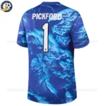 England PICKFORD 1 Goalkeeper World Cup 2026 Men Football Shirt-back view