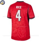 England RICE 4 Away World Cup 2026 Men Football Shirt-back view