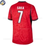 England SAKA 7 Away World Cup 2026 Men Football Shirt -back view