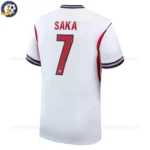England SAKA 7 Home World Cup 2026 Men Football Shirt -back view