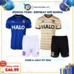Ipswich Town home and away kids kit 2026