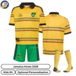 Jamaica Home Kids Kit 2026-over view with socks