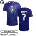 Japan World cup Men Shirt 2026-MITOMA 7-over view
