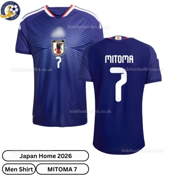 Japan World cup Men Shirt 2026-MITOMA 7-over view