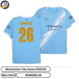 Manchester City Home Men Shirt 25_26-Winners 26