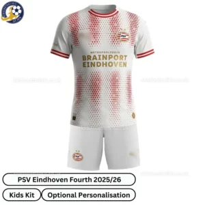 PSV Eindhoven Fourth kids kit 25_26-front view