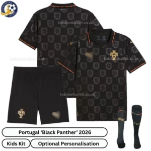 Portugal Black Panther Kids Kit 2026_over view