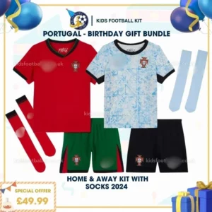 Portugal-home-away-kids-football-kit-24_25-with-socks-birthday-r