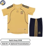 Spain Away Kids Kit 2008-front view