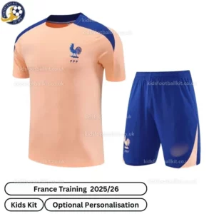 kfk_France-Training-Kids-Football-Kit-2025_26-No-Socks-–-Peach-front-view-r