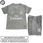 Real Madrid Training Kids Kit 26_27-front view