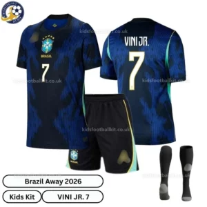 Brazil-Away-Kids-Kit-2026-VINI-JR.-7-over-view-with-socks-r
