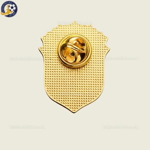 Brazil Football Pin Badge - Back View