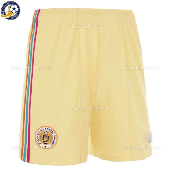 Curacao Away Kids Shorts 2026 -front view