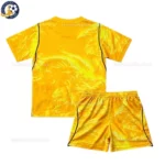 England Goalkeeper Kids Kit 2026-back view-yellow