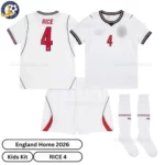England-RICE-4-Home-World-Cup-2026-Kids-Football-Kit-over-view-with-socks-r