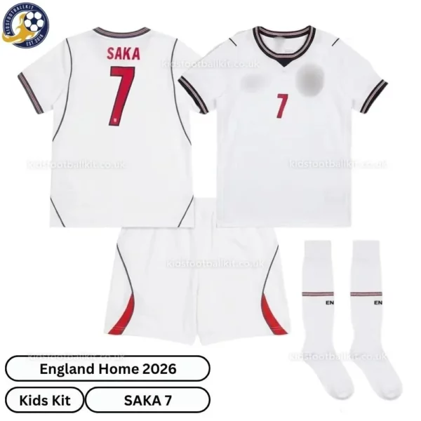 England-SAKA-7-Home-World-Cup-2026-Kids-Football-Kit-over-view-with-socks-r