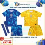 England-goalkeeper-kids-kits-2026-blue-with-socks-and-yellow-r